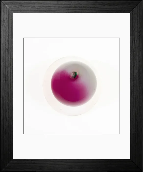 Framed Print : Paperweight, United States, Late 19th century. Creator: New England Glass Company Framed Print : Paperweight, United States, Late 19th century. Creator: New England Glass Company