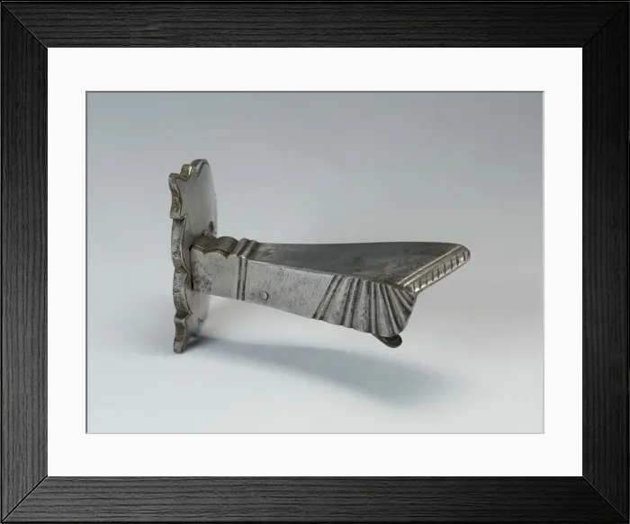 Framed Print : Folding Lance Rest, Germany, late 16th century. Creator: Unknown Framed Print : Folding Lance Rest, Germany, late 16th century. Creator: Unknown