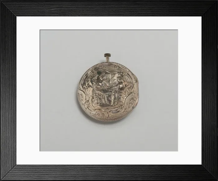 Framed Print : Watch, London, Mid 18th century. Creator: James Shearwood Framed Print : Watch, London, Mid 18th century. Creator: James Shearwood