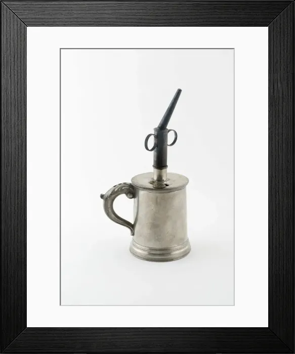 Framed Print : Inhaling Mug, England, c. 1770. Creator: Joseph Henry Framed Print : Inhaling Mug, England, c. 1770. Creator: Joseph Henry
