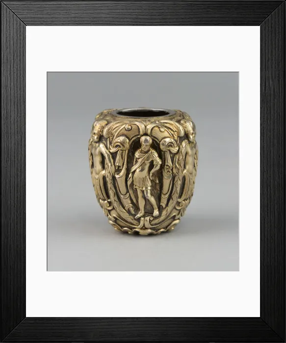 Framed Print : Knop from a Chalice, Italy, c. 1620. Creator: Unknown