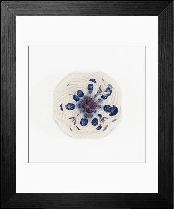 Framed Print : Paperweight, United States, Late 19th century. Creator: New England Glass Company Framed Print : Paperweight, United States, Late 19th century. Creator: New England Glass Company