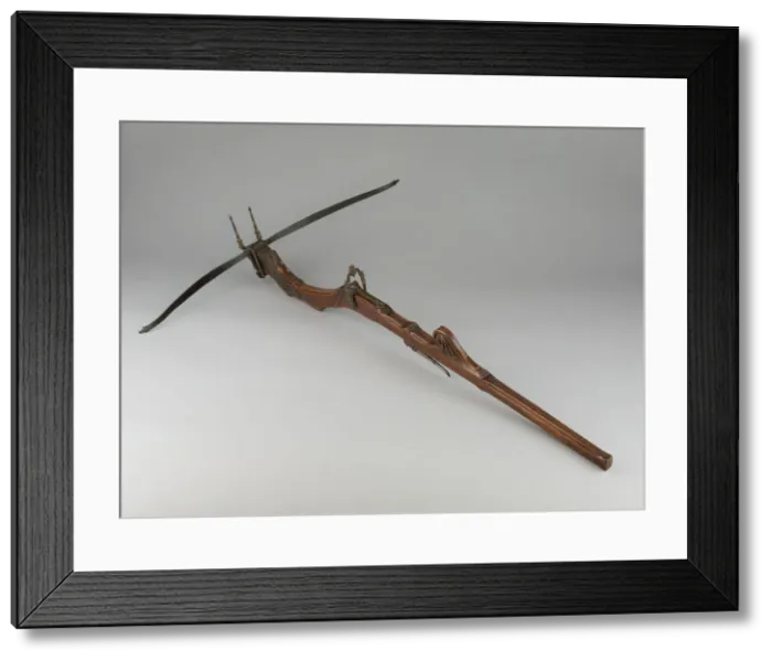 Framed Print : Pellet Crossbow, France, 1570 / 1600. Creator: Unknown Framed Print : Pellet Crossbow, France, 1570 / 1600. Creator: Unknown