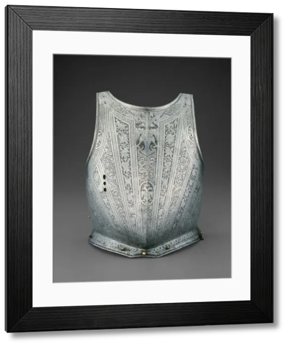 Framed Print : Cuirass from an Armor of Tsar Dmitry I, Milan, 1605 / 06. Creator: Unknown Framed Print : Cuirass from an Armor of Tsar Dmitry I, Milan, 1605 / 06. Creator: Unknown