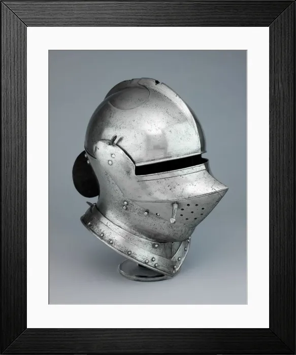 Framed Print : Armet, Milan, 1500 / 20. Creator: Unknown Framed Print : Armet, Milan, 1500 / 20. Creator: Unknown
