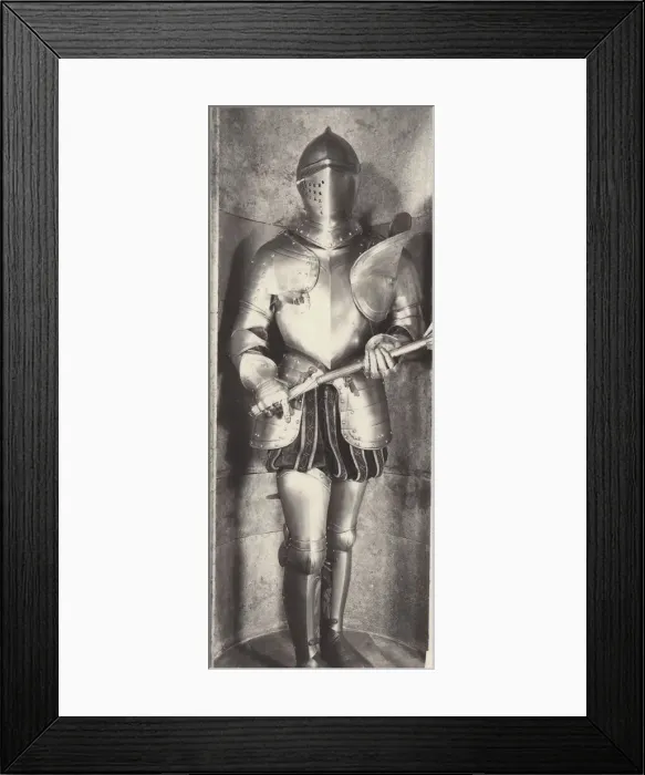Framed Print : Composite Field Armor, Milan, About 1570. Creator: Unknown Framed Print : Composite Field Armor, Milan, About 1570. Creator: Unknown