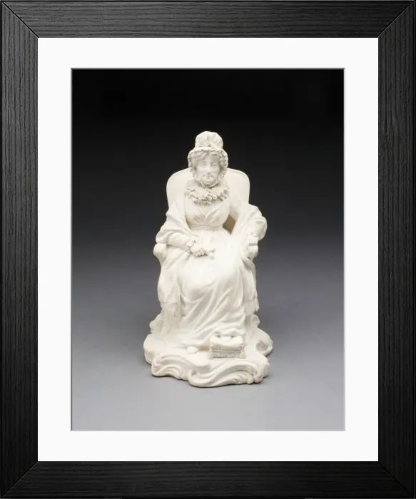 Framed Print : Hannah More, England, c. 1830. Creator: Minton Framed Print : Hannah More, England, c. 1830. Creator: Minton