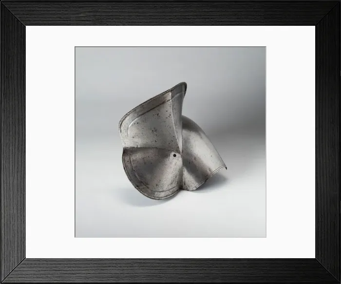 Framed Print : Left Pauldron Reinforce, Milan, c. 1570 / 80. Creator: Unknown Framed Print : Left Pauldron Reinforce, Milan, c. 1570 / 80. Creator: Unknown