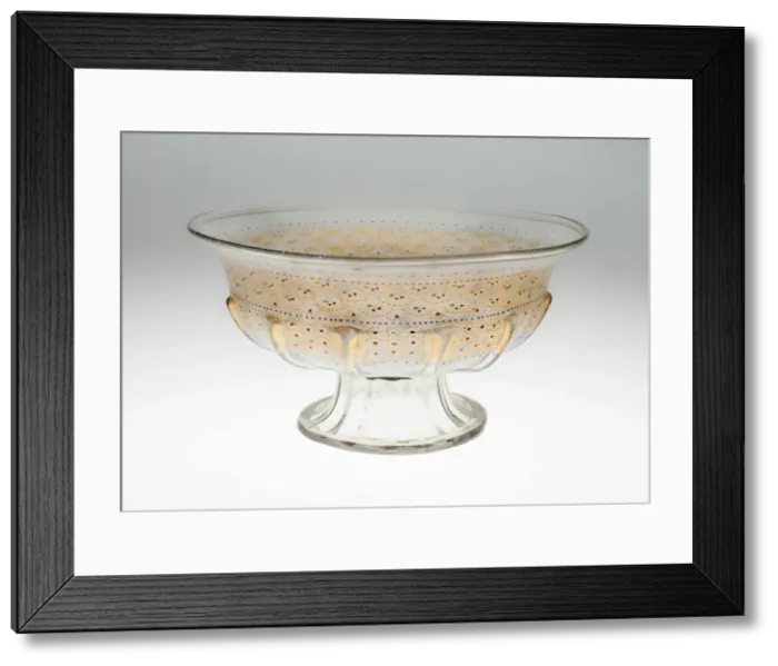 Framed Print : Standing Bowl, Murano, 1490 / 1500. Creator: Unknown Framed Print : Standing Bowl, Murano, 1490 / 1500. Creator: Unknown