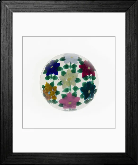 Framed Print : Paperweight, France, 19th century. Creator: Unknown Framed Print : Paperweight, France, 19th century. Creator: Unknown