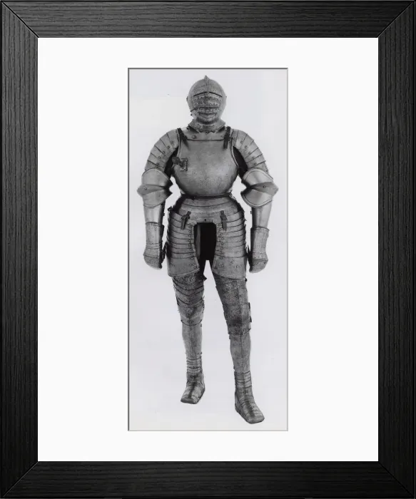 Framed Print : Breastplate with Tassets (Thigh Defenses), Italy, c. 1510. Creator: Unknown Framed Print : Breastplate with Tassets (Thigh Defenses), Italy, c. 1510. Creator: Unknown