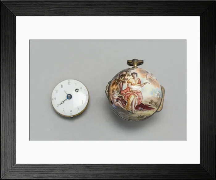 Framed Print : Watch, Austria, Mid 19th century. Creator: Unknown Framed Print : Watch, Austria, Mid 19th century. Creator: Unknown