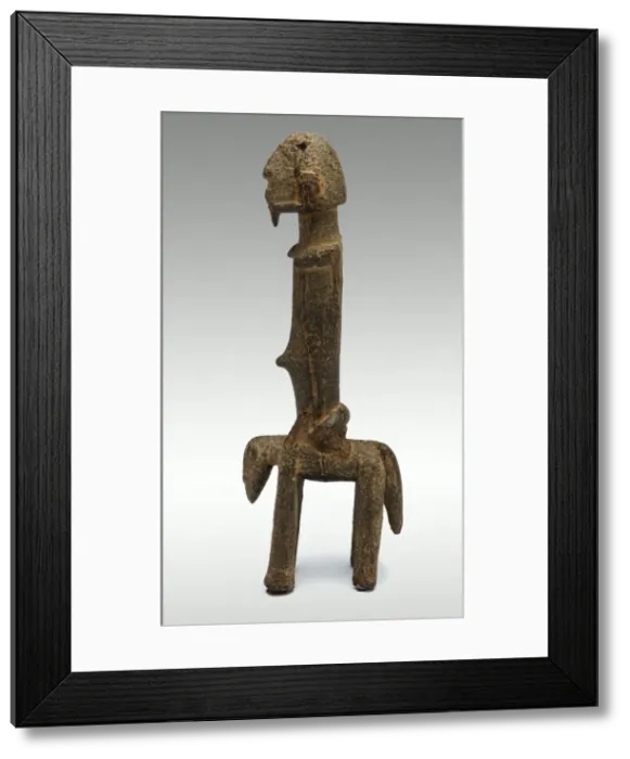 Framed Print : Equestrian Figure, Mali, 16th / 19th century. Creator: Unknown Framed Print : Equestrian Figure, Mali, 16th / 19th century. Creator: Unknown