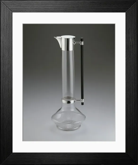 Framed Print : Claret Jug, Birmingham, c. 1892-c. 1893. Creator: Christopher Dresser Framed Print : Claret Jug, Birmingham, c. 1892-c. 1893. Creator: Christopher Dresser
