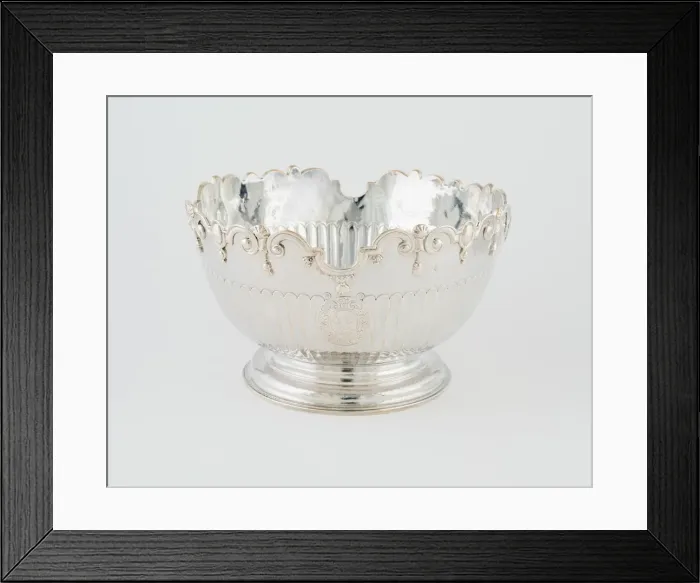 Framed Print : Monteith, London, 1706 / 07. Creator: Robert Cooper Framed Print : Monteith, London, 1706 / 07. Creator: Robert Cooper