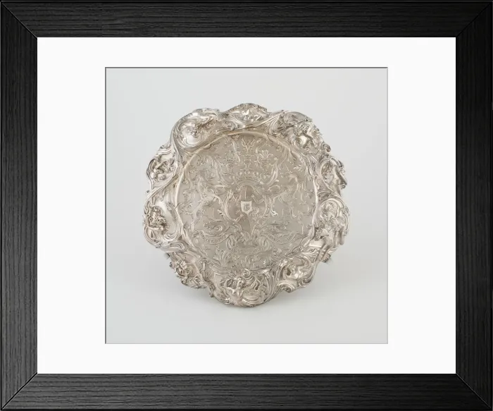 Framed Print : Wine Bottle Cooler Stand, London, 1845 / 46. Creator: Robert Garrard II Framed Print : Wine Bottle Cooler Stand, London, 1845 / 46. Creator: Robert Garrard II