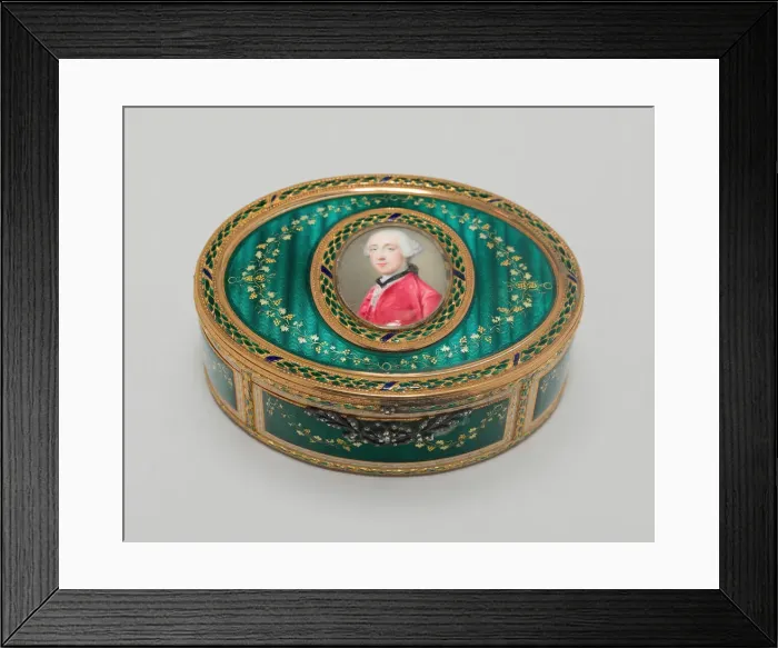 Framed Print : Box, Paris, 1768 / 75. Creator: Unknown Framed Print : Box, Paris, 1768 / 75. Creator: Unknown