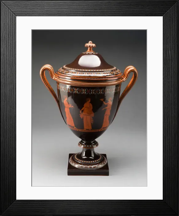 Framed Print : Ice Cream Cooler, Vienna, 1804. Creator: Vienna State Porcelain Manufactory Framed Print : Ice Cream Cooler, Vienna, 1804. Creator: Vienna State Porcelain Manufactory