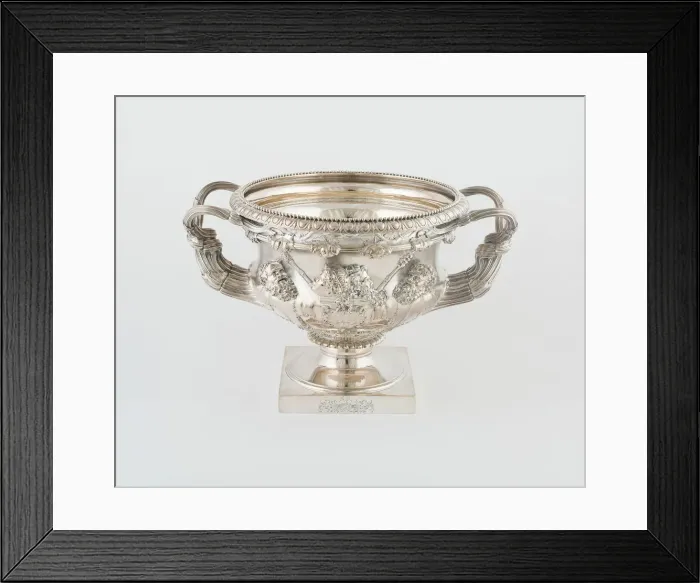 Framed Print : Warwick Vase, England, 1823 / 24. Creator: Paul Storr Framed Print : Warwick Vase, England, 1823 / 24. Creator: Paul Storr