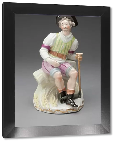 Figure of Summer, Vienna, c. 1770. Creator: Vienna State Porcelain Manufactory