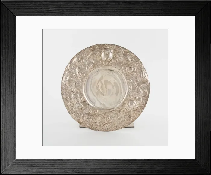 Framed Print : Tazza, London, 1659  /  60. Creator: William Hough
