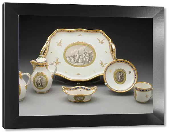 Coffee Service, Vienna, c. 1770. Creator: Vienna State Porcelain Manufactory