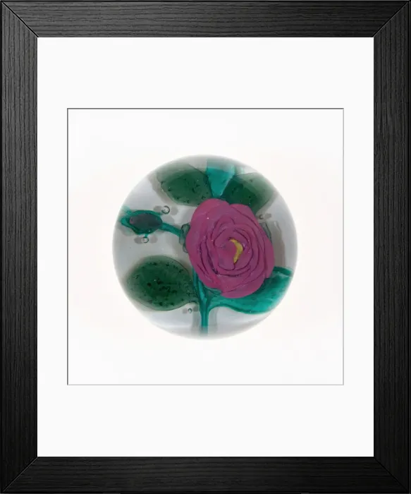 Framed Print : Paperweight, France, Mid 19th century. Creator: Unknown Framed Print : Paperweight, France, Mid 19th century. Creator: Unknown