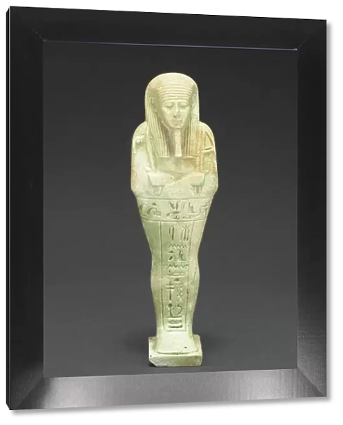 Shabti of Horu, Egypt, Late Period, Dynasty 26 (664-525 BCE). Creator: Unknown