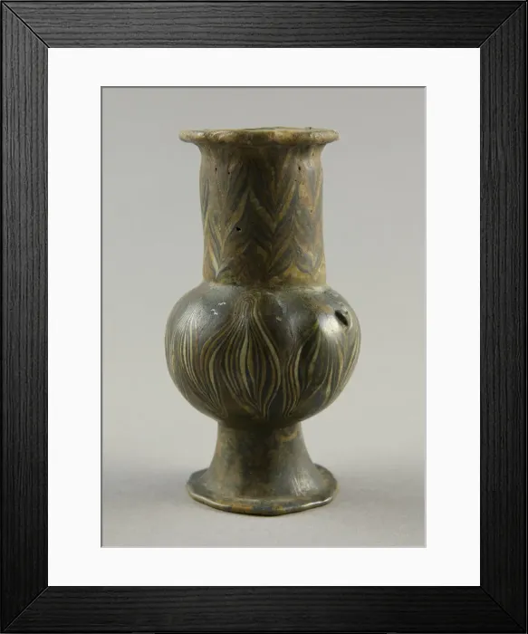 Framed Print : Vase, Egypt, 18th Dynasty (1550-1292 BCE). Creator: Unknown Framed Print : Vase, Egypt, 18th Dynasty (1550-1292 BCE). Creator: Unknown