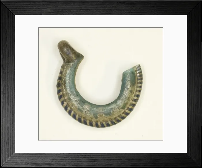 Framed Print : Earring, Egypt, New Kingdom, Second Half of Dynasty 18 (about 1400-1295 BCE) Framed Print : Earring, Egypt, New Kingdom, Second Half of Dynasty 18 (about 1400-1295 BCE)