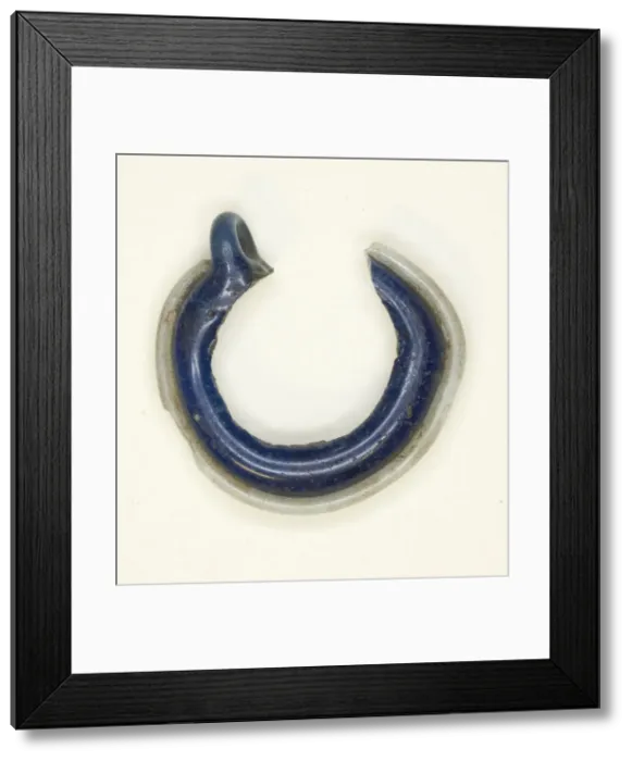 Framed Print : Earring, Egypt, New Kingdom, Second Half of Dynasty 18 (about 1400-1295 BCE) Framed Print : Earring, Egypt, New Kingdom, Second Half of Dynasty 18 (about 1400-1295 BCE)