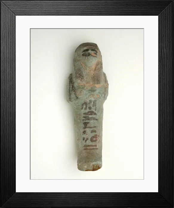Framed Print : Shabti, Egypt, Third Intermediate Period, Dynasty 21 (about 1069-945 BCE) Framed Print : Shabti, Egypt, Third Intermediate Period, Dynasty 21 (about 1069-945 BCE)