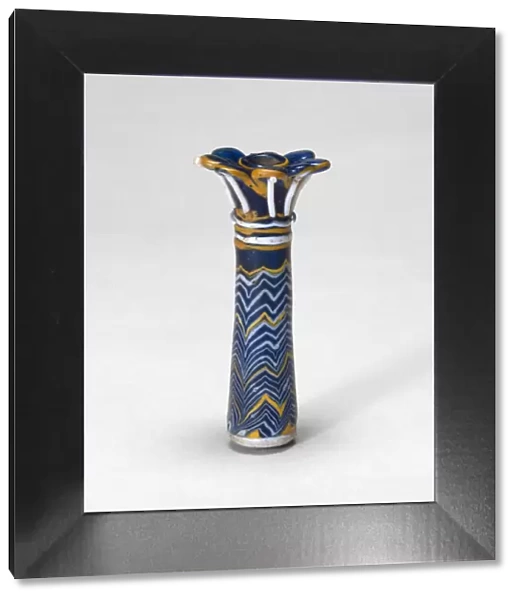 Container for Kohl in the Shape of a Palm Column, Egypt, New Kingdom