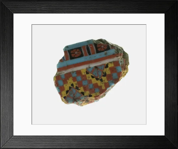 Framed Print : Fragment of a Checkerboard Patterned Inlay, Italy, Ptolemaic Period, (1st century BCE) Framed Print : Fragment of a Checkerboard Patterned Inlay, Italy, Ptolemaic Period, (1st century BCE)