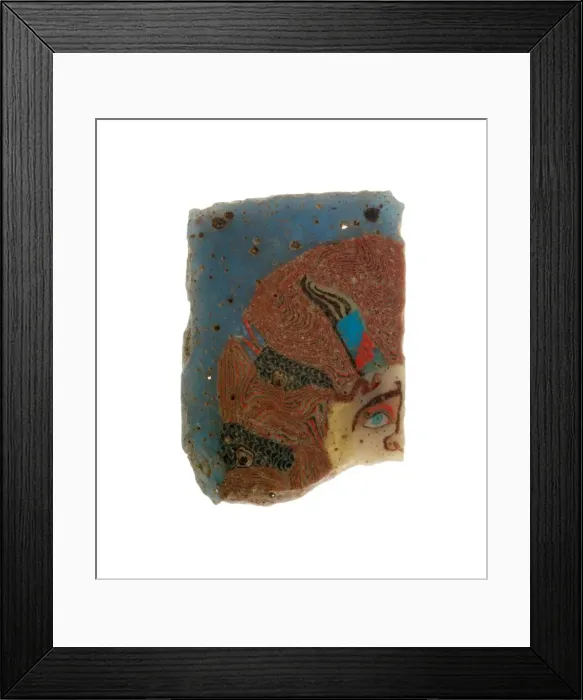 Framed Print : Fragment of an Inlay Depicting a Theater Mask, Italy, Late 1st century BCE / early 1st Framed Print : Fragment of an Inlay Depicting a Theater Mask, Italy, Late 1st century BCE / early 1st