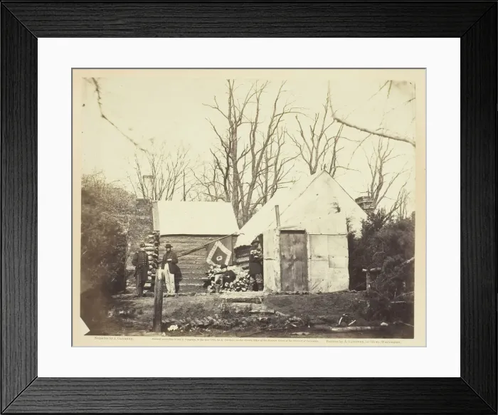 Framed Print : Residence Chief Quartermaster Third Army Corps, Brandy Station, December 1863 Framed Print : Residence Chief Quartermaster Third Army Corps, Brandy Station, December 1863