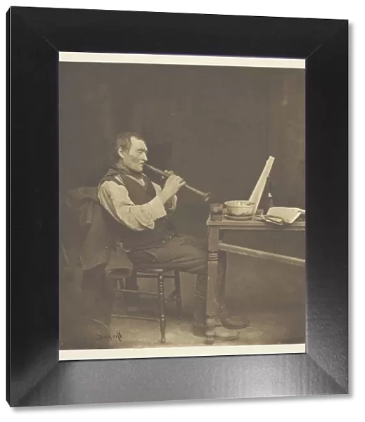 Clarionet Player, c. 1897. Creator: John E. Dumont