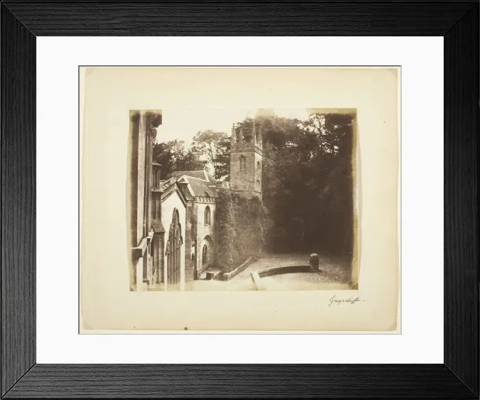 Framed Print : Guyscliffe, c. 1853. Creator: Robert Henry Cheney Framed Print : Guyscliffe, c. 1853. Creator: Robert Henry Cheney