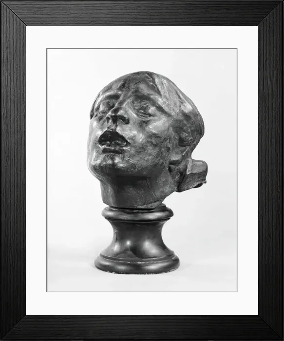 Framed Print : Sorrow, Modeled 1882, cast about 1913-23. Creator: Auguste Rodin Framed Print : Sorrow, Modeled 1882, cast about 1913-23. Creator: Auguste Rodin