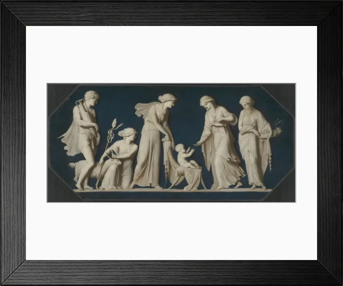 Framed Print : The Birth of Bacchus, c. 1790. Creator: Unknown Framed Print : The Birth of Bacchus, c. 1790. Creator: Unknown