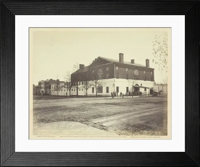 Framed Print : Old Capitol Prison, Washington, 1861 / 65. Creator: William R. Pywell Framed Print : Old Capitol Prison, Washington, 1861 / 65. Creator: William R. Pywell