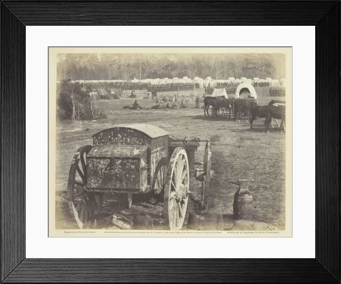 Framed Print : Inspection of Troops at Cumberland Landing, Pamunkey, Virginia, May 1862 Framed Print : Inspection of Troops at Cumberland Landing, Pamunkey, Virginia, May 1862