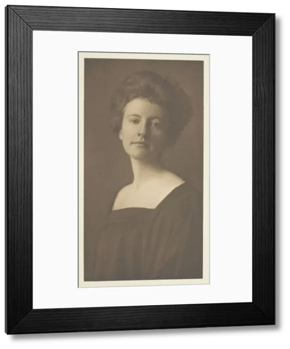 Framed Print : Beatrice, c. 1897. Creator: Mathilde Weil Framed Print : Beatrice, c. 1897. Creator: Mathilde Weil