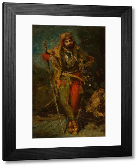 Framed Print : Mephisto from the Opera Faust, 1870 / 86. Creator: Adolphe Monticelli Framed Print : Mephisto from the Opera Faust, 1870 / 86. Creator: Adolphe Monticelli
