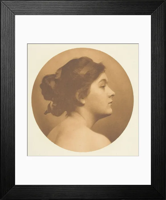 Framed Print : A Study, c. 1899. Creator: James Wells Champney Framed Print : A Study, c. 1899. Creator: James Wells Champney