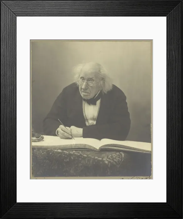 Framed Print : Marie-Eugene Chevreul, 1886. Creator: Paul Nadar Framed Print : Marie-Eugene Chevreul, 1886. Creator: Paul Nadar