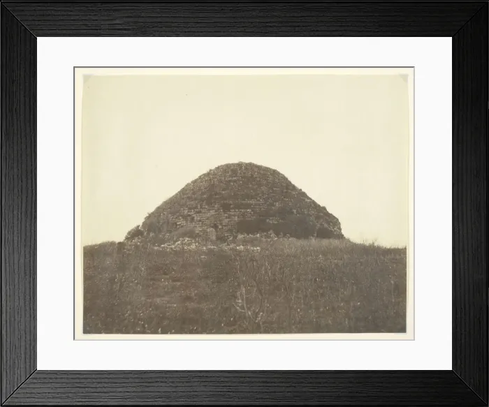 Framed Print : Tombeau de la chretienne. Vue du cotenord. (Tomb of the Christian Woman Framed Print : Tombeau de la chretienne. Vue du cotenord. (Tomb of the Christian Woman