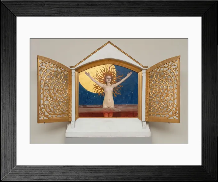Framed Print : Ad Astra, 1894 / 96. Creator: Akseli Gallen-Kallela Framed Print : Ad Astra, 1894 / 96. Creator: Akseli Gallen-Kallela