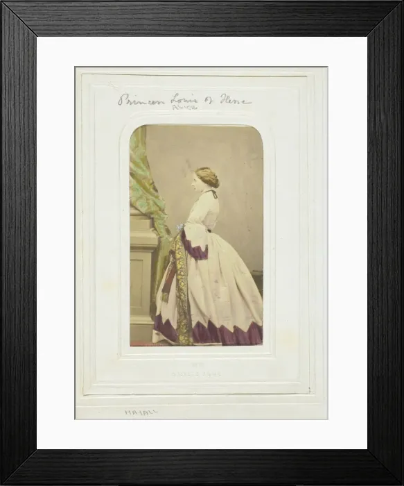 Framed Print : H. R. H. The Princess Alice, 1861. Creator: John Jabez Edwin Mayall Framed Print : H. R. H. The Princess Alice, 1861. Creator: John Jabez Edwin Mayall