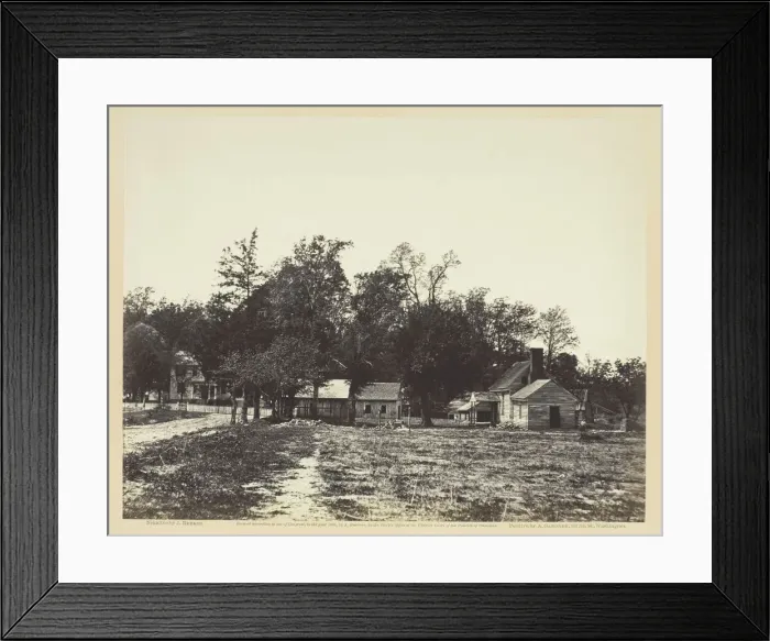 Framed Print : Mechanicsville, Virginia, April 1865. Creator: John Reekie Framed Print : Mechanicsville, Virginia, April 1865. Creator: John Reekie